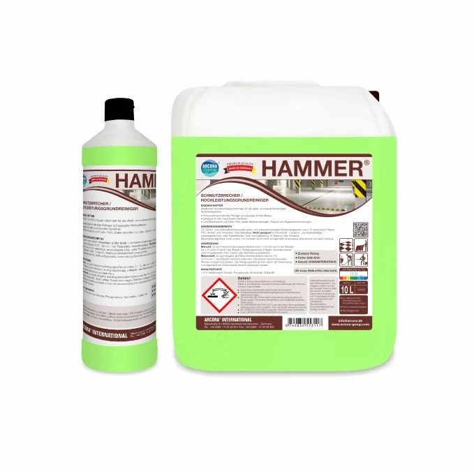 Breaker di sporcizia da martello arcora / detergente di base di base ad alta prestazione | Contenitore (10 L)