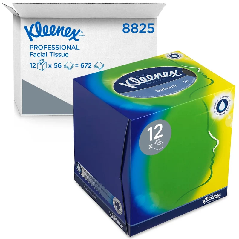 Asciugamani cosmetici Kleenex® - Box cubo / bianco