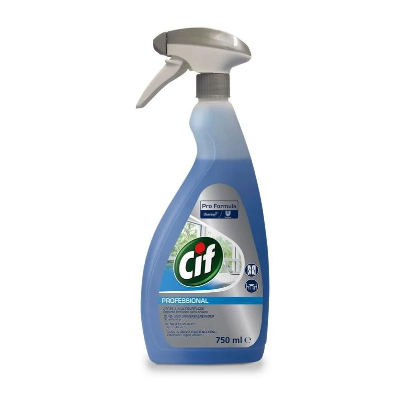 CIF Glass professionale e pulitore universale