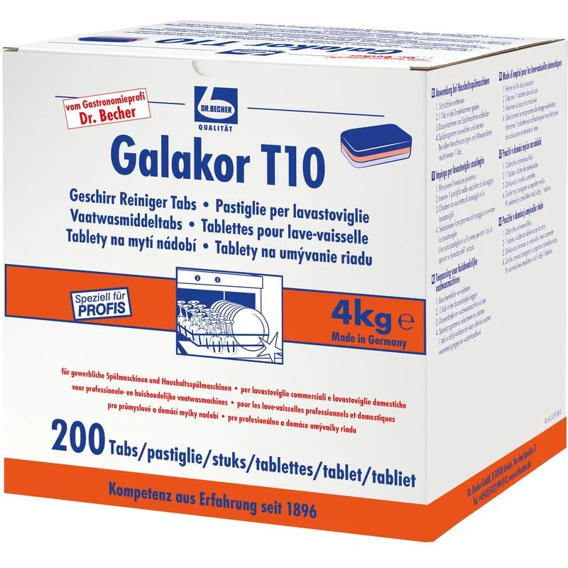 Dr. Becher Schede di Galakor T10 - 200 pezzi | Pack (200 pezzi)