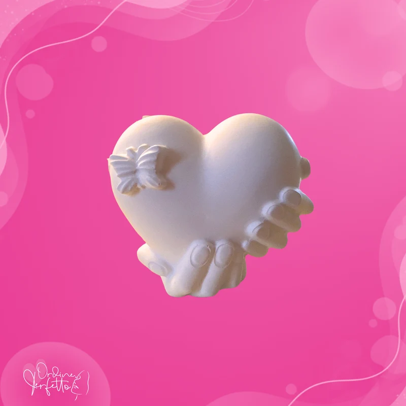 Gesso - Cuore in mano