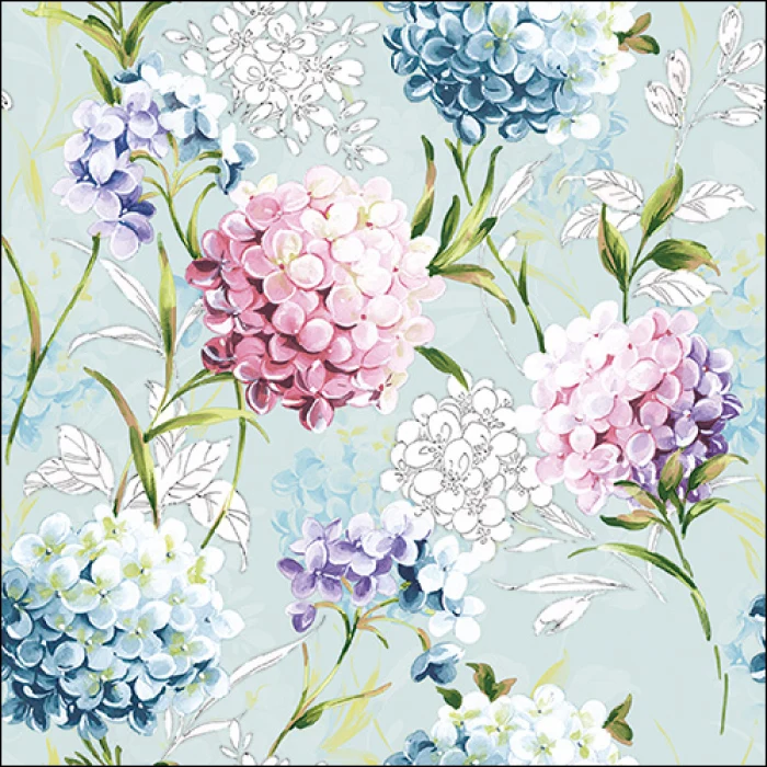 Tovaglioli in carta "Horana blue" - pacco da 20