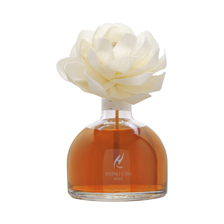 Diffusore di Fragranza "Dolce Mandarino" con Rosa, Hypno Casa, 250 ml