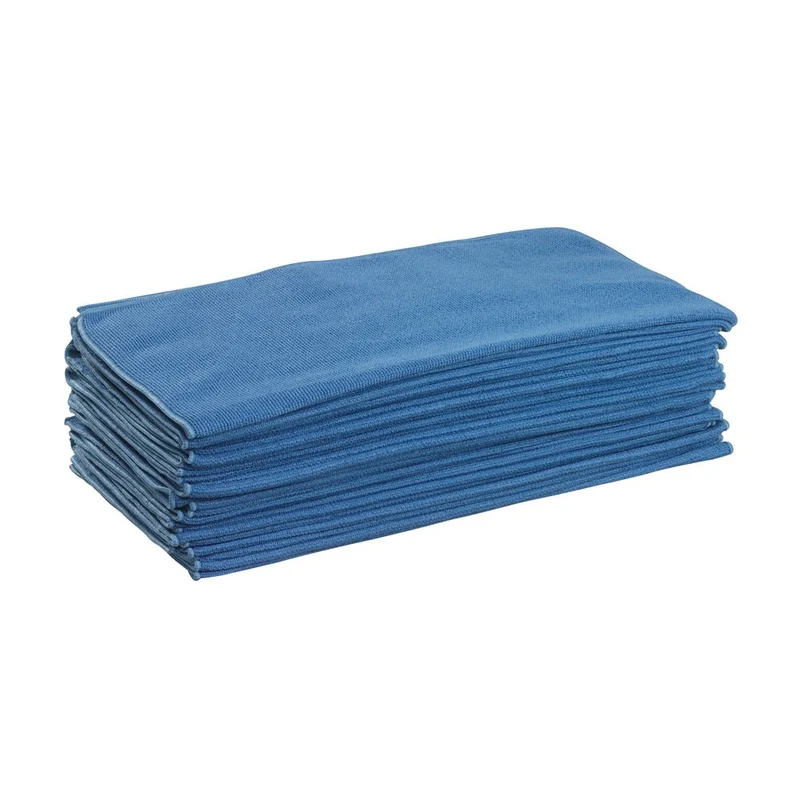Tergicristallo di superficie in microfibra Kimtech® - blu - 1 cartone x 25 fogli | Cartone (1 scatola)