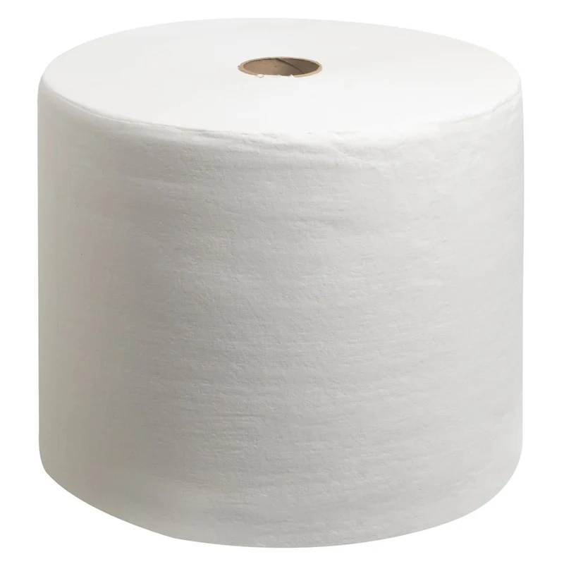 WYPALL® L40 PowerClean - Rolto grande / bianco - 1 rotolo x 750 fogli | Cartone (1 rotolo)