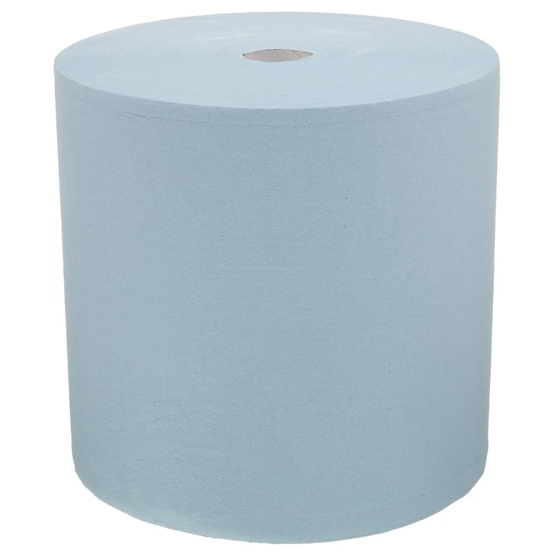 Asciugamano di carta Wypall® L30 per attività di pulizia industriale - ruolo importante - extra largo / blu - 1 rotolo x 670 fogli | Cartone (1 rotolo)