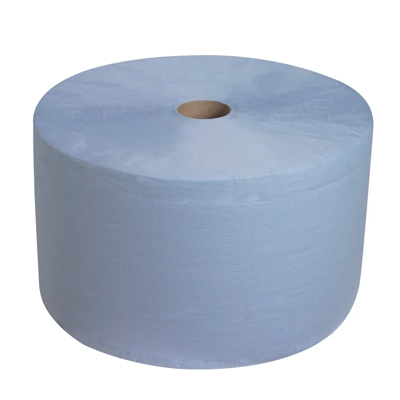 Asciugamano di carta Wypall® L30 per attività di pulizia industriale - rullo grande / blu - 1 rotolo x 750 fogli | Cartone (1 rotolo)