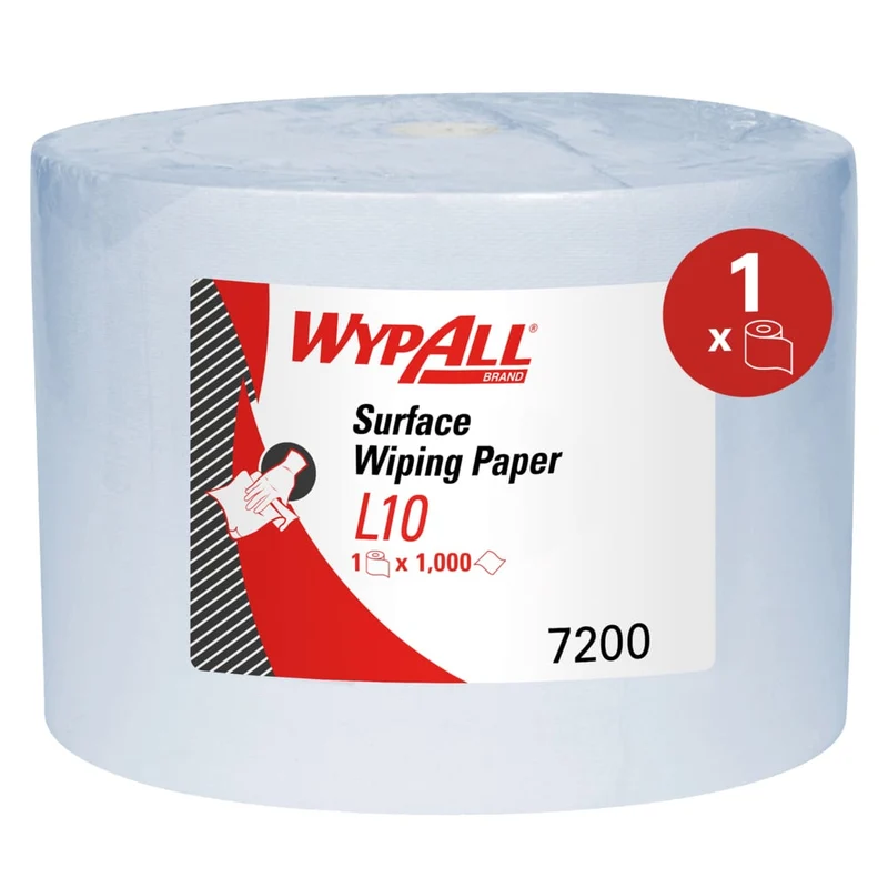Asciugamano di carta Wypall® L10 per superfici - rullo grande, 38,00 cm x 23,50 cm