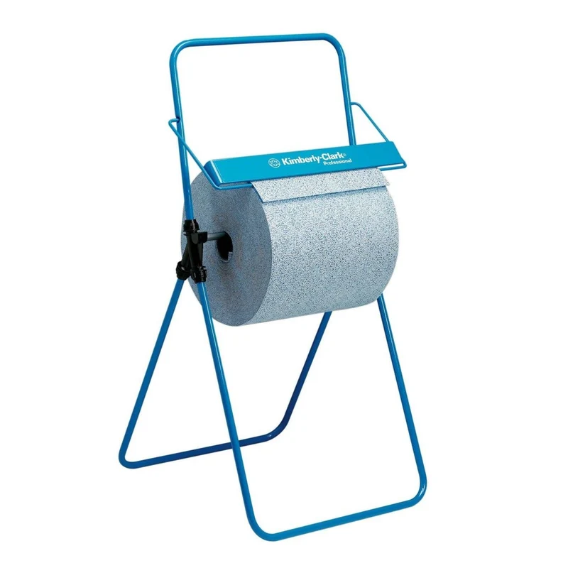 Kimberly -Clark Professional ™ Stand per pavimenti per rotoli di asciugatura - Roller / blu grande - 1 distributore | Cartone (1 donatore)