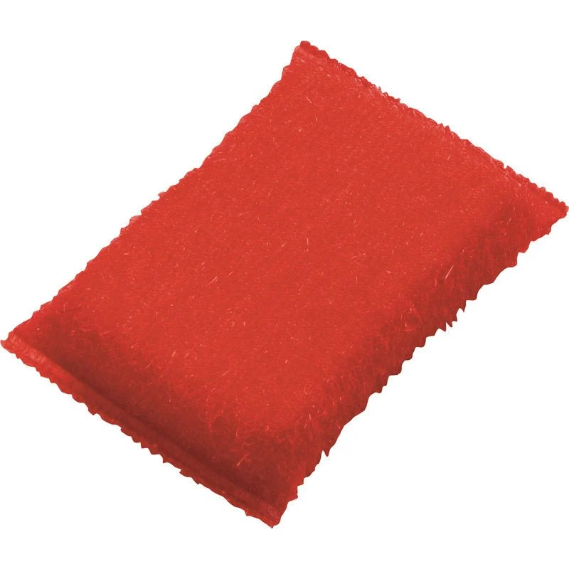 Spugna abrasiva, piccola, pp, duro, 130x85x30mm, su una scheda VK