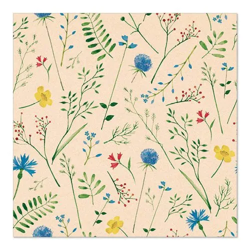 PAPSTAR 20 tovaglioli, 33 cm x 33 cm 3-strato 1/4 pieghevole natura