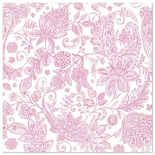 PAPSTAR 50 tovaglioli "Royal Collection" 1/4 Fold 40 x 40 cm Fucsia