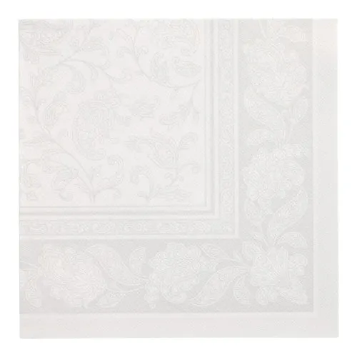PAPSTAR 50 tovaglioli "Royal Collection" 1/4 Fold 40 x 40 cm bianco