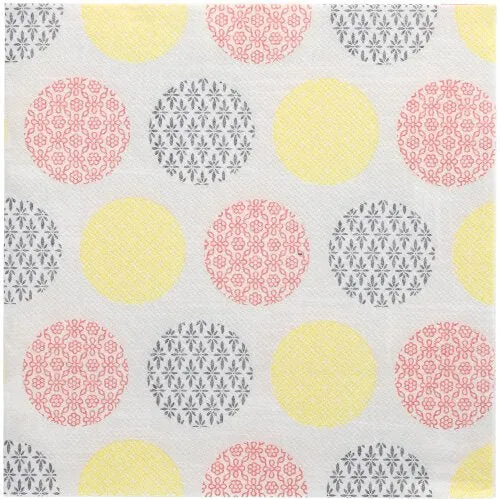 PAPSTAR 50 tovaglioli "Royal Collection" 1/4 Fold 40 x 40 cm giallo