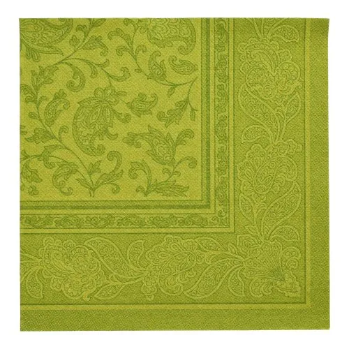 PAPSTAR 50 tovaglioli "Royal Collection" 1/4 Fold 40 x 40 cm verde
