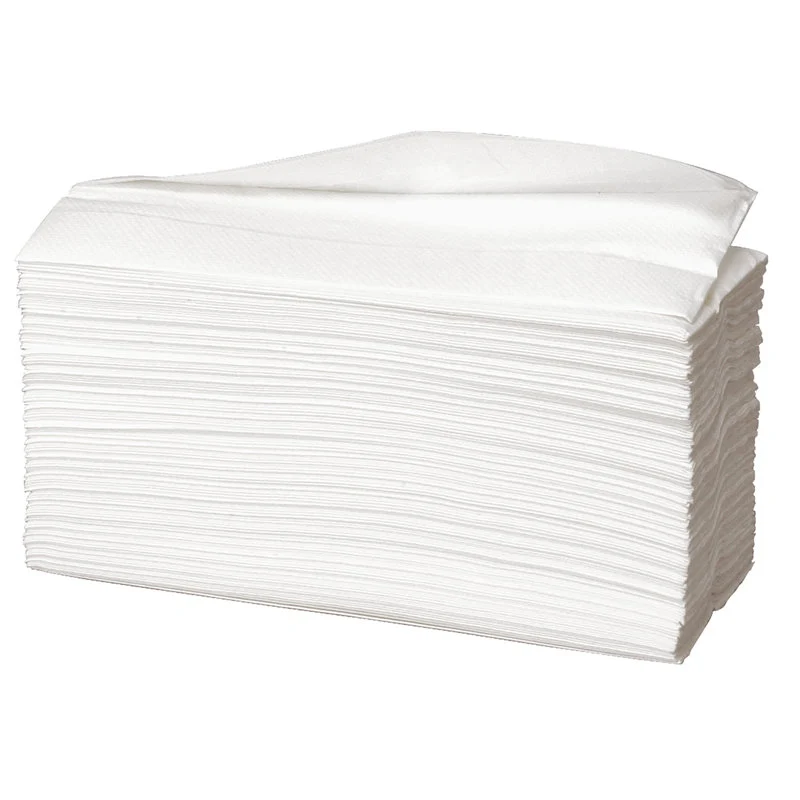 Asciugamani di carta, 2 strati, 23x31 cm, Bianco | Confezione (153 pezzi)