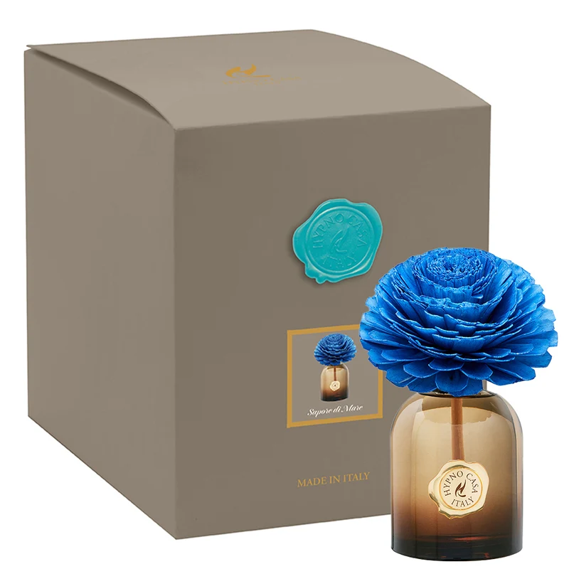 Diffusore con fiore fragranza “Sapore di mare” con Fiore, Hypno Casa