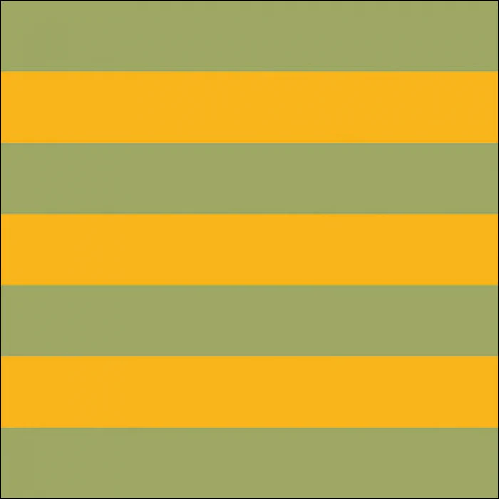Tovaglioli in carta "Block stripe yellow/green" - pacco da 20