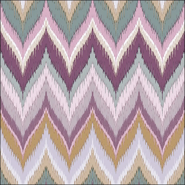 Tovaglioli in carta "Zig-zag rose" - pacco da 20