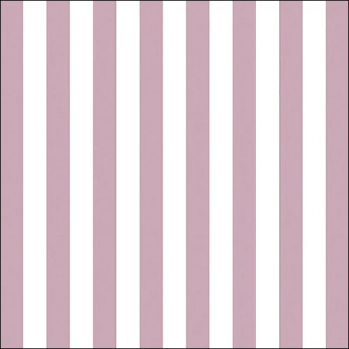 Tovaglioli in carta "Stripes pale rose" - pacco da 20
