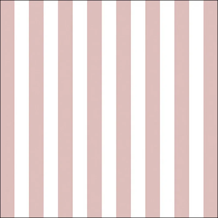 Tovaglioli in carta "Stripes pastel rose " - pacco da 20