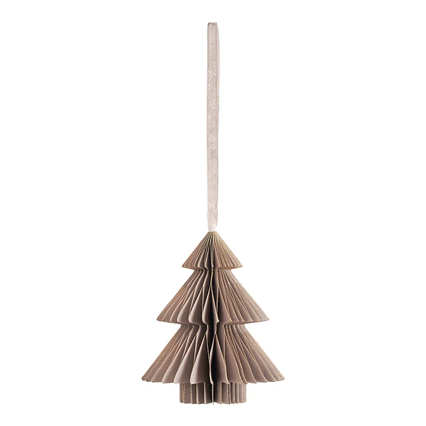 Decorazione di Natale in carta - Albero a punta - Mathilde M.