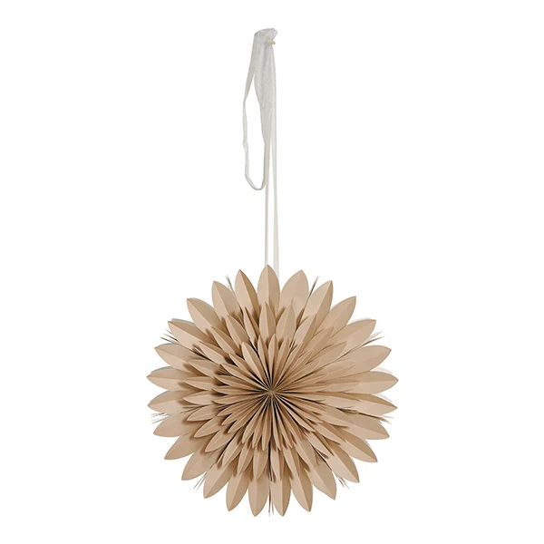 Fiore di Natale in carta - Beige - Mathilde M.