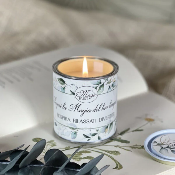"Candela profumo floreale e sensuale" Magic Paint