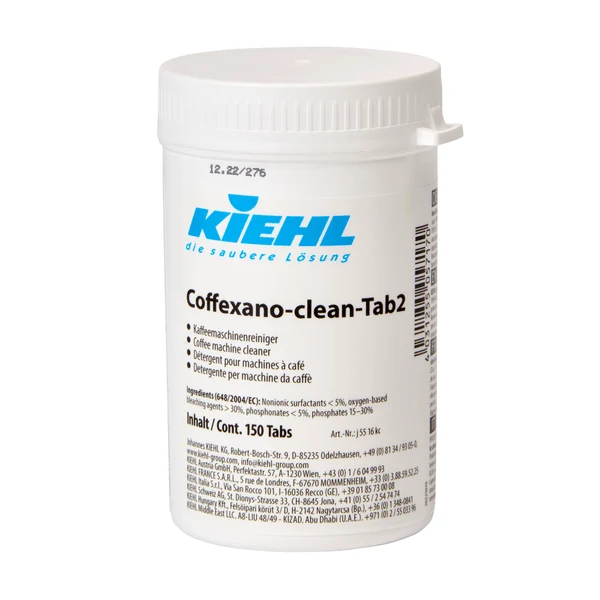 Kiehl Coffexano-cleanTab2 Detergente per macchine da caffè | Confezione (150 pezzi)