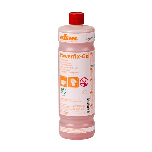 Kiehl Powerfix-Gel, detergente potente per WC | Flacone (1 l)