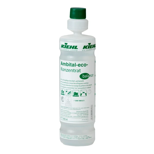 Kiehl Ambital-eco-Konzentrat balance: detergente ecologico per pavimenti senza profumi né coloranti | Flacone (1 l)