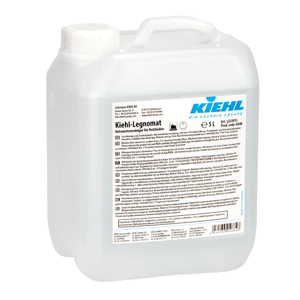 Kiehl-Legnomat Detergente automatico per pavimenti in legno | Flacone (5 l)