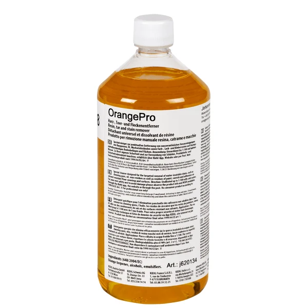 Resina Kiehl Orangepro, catrame e smodentifica per colorazioni | Bottiglia (1 l)