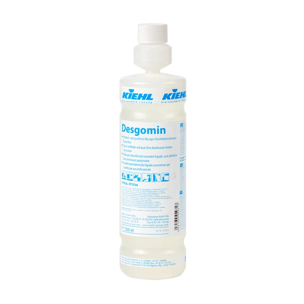 Kiehl Desgomin aldeide e concentrato di detergente per disinfezione liquida senza Quat