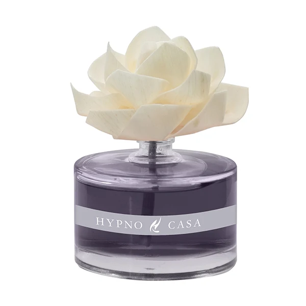 Diffusore di Fragranza "Orchidea Nera" con Rosa, Hypno Casa, 60 ml