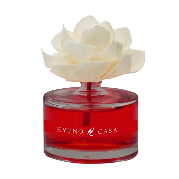 Diffusore di Fragranza "Rosso Divino" con Rosa, Hypno Casa, 60 ml