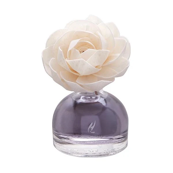 Diffusore di Fragranza Rosa "Orchidea Nera" con Fiore, Hypno Casa, 100 ml