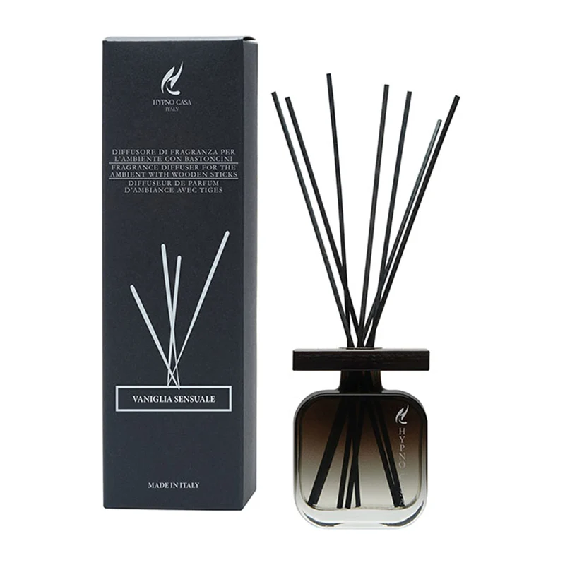 Profumatore “Vaniglia Sensuale”, Diffusore a bastoncino, Hypno Casa, 200 ml