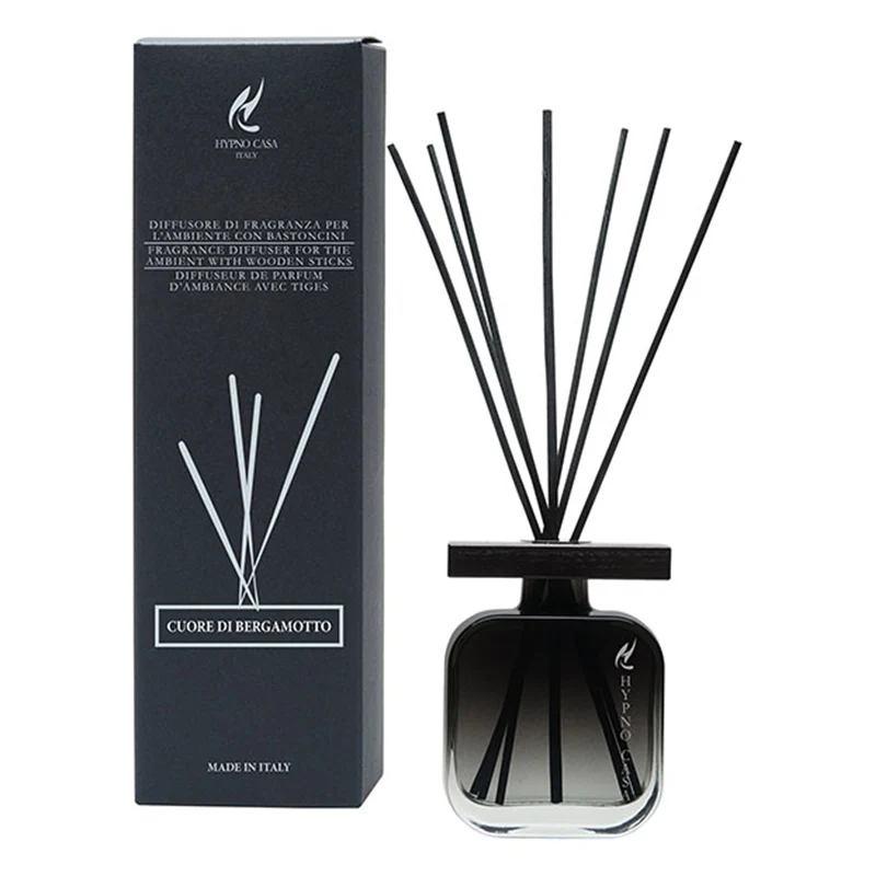 Profumatore “Cuore di Bergamotto”, Diffusore a bastoncino, Hypno Casa, 200 ml