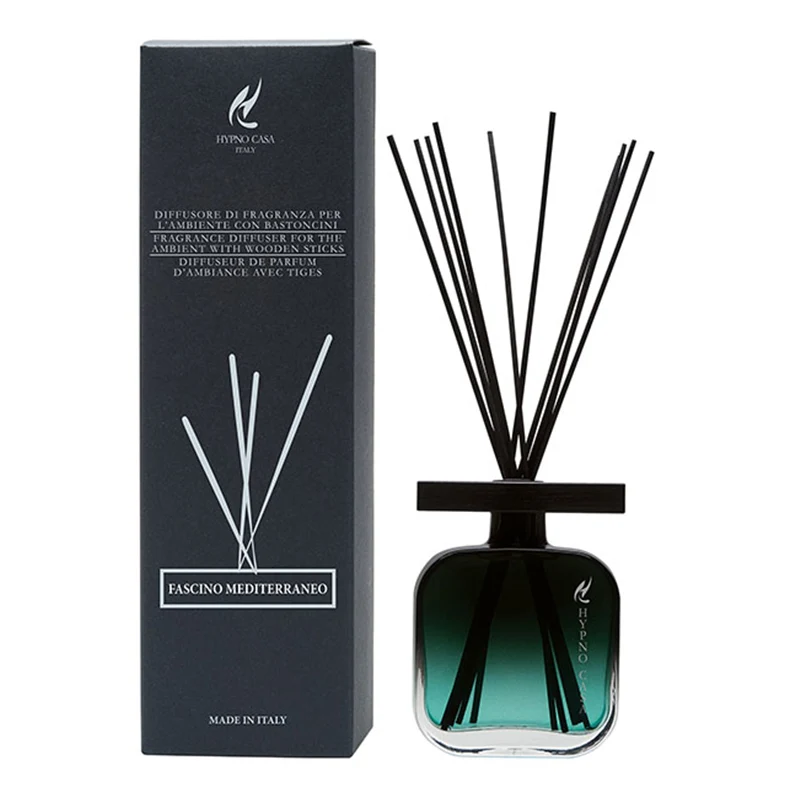 Profumatore “Fascino Mediterraneo” Diffusore a bastoncino, Hypno Casa, 500 ml