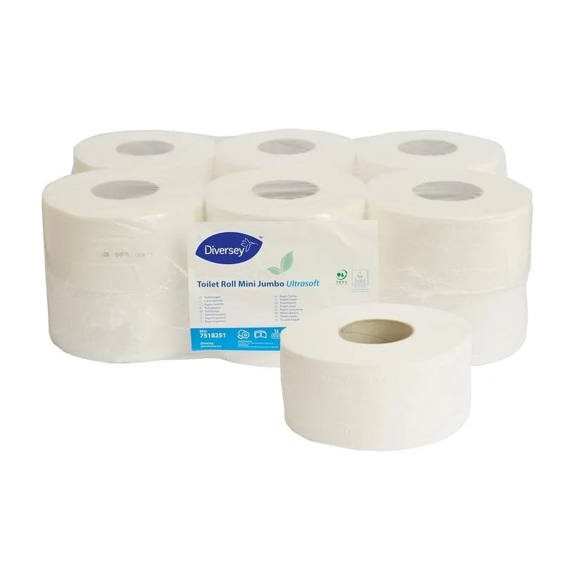 Carta igienica “mini jumbo” Ultrasoft 12 pezzi. Pacchetto (1 rotolo)