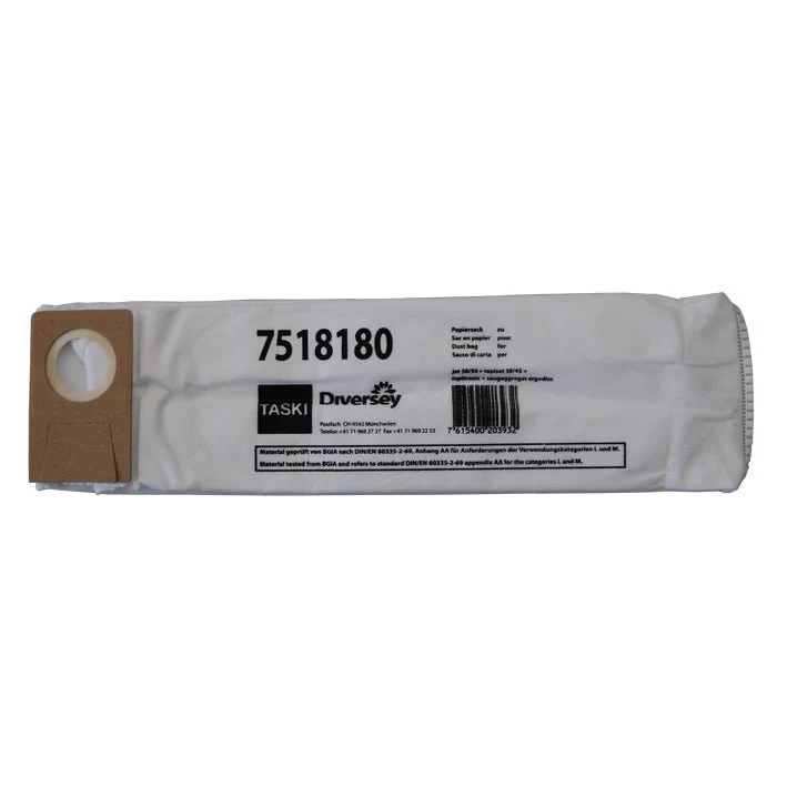 Borsa Vlies usa e getta, 10 ore, per Jet 38/50, borsa in pile usa e getta | Cartone (10 pacchetti)