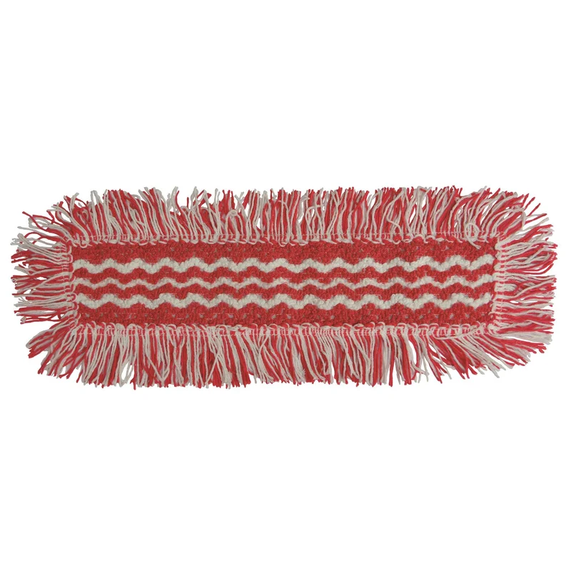 TASKI JM Ultra HD Damp Mop 40 cm - rosso, rivestimento in microfibra con chiusura a velcro per la pulizia a umido ad alta efficacia | Confezione (1 pezzo)
