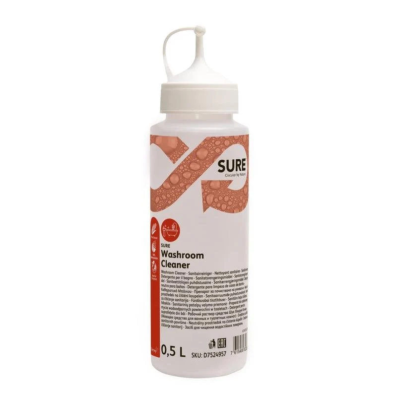 Bottiglie di dosaggio detergente per il bagno sicuro | Bottiglia (1 pezzo)