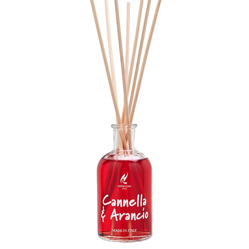 Profumatore "Cannella & Arancio" Diffusore a bastoncino, Hypno Casa, 250 ml