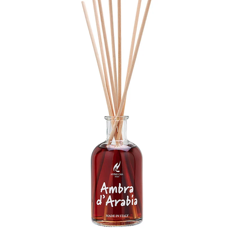 Profumatore "Ambra d'Arabia" Diffusore a bastoncino, Hypno Casa, 250 ml