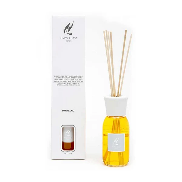 Profumatore "Pompelmo" Diffusore a bastoncino, Hypno Casa, 100 ml