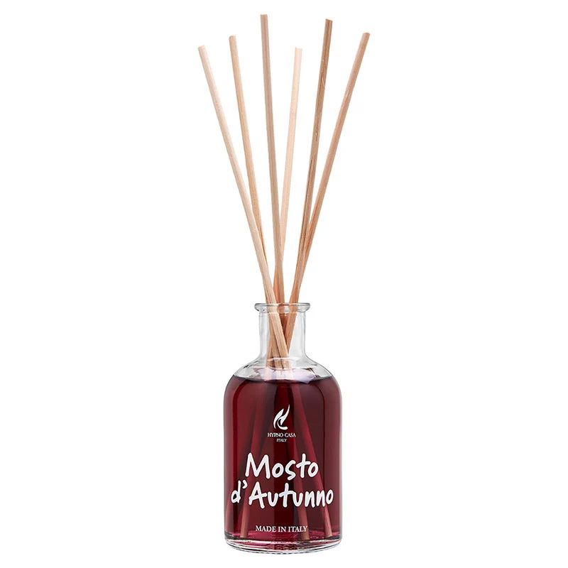 Profumatore "Mosto d'Autunno" Diffusore a bastoncino, Hypno Casa, 100 ml