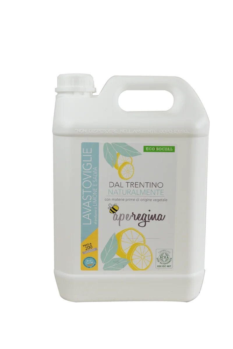 Detergente Gel Lavastoviglie - "Limone e Salvia" - 5lt