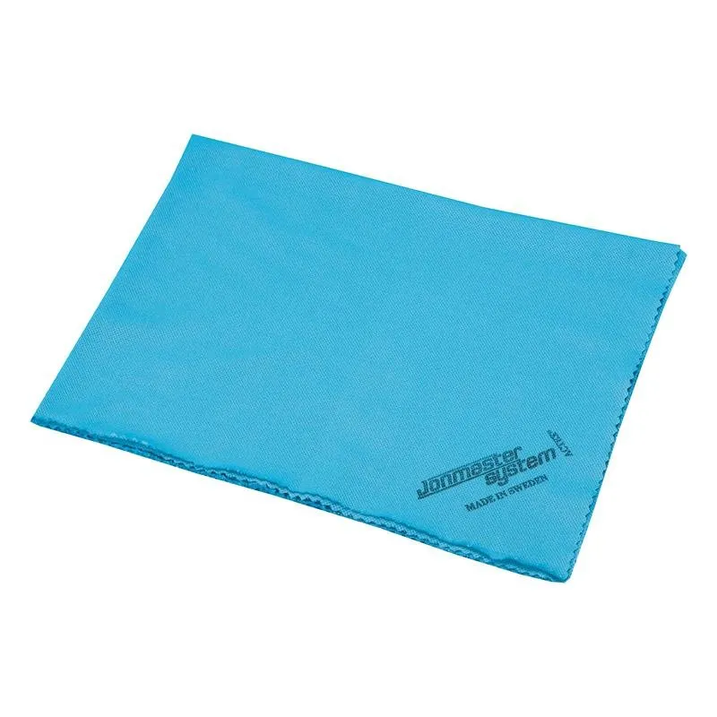 Panno jonmaster ultra finestra, blu, stoffa speciale in microfibra per vetro, pulizia senza strisce, taglia 40 x 50 cm, blu | Pacchetto (5 pezzi)